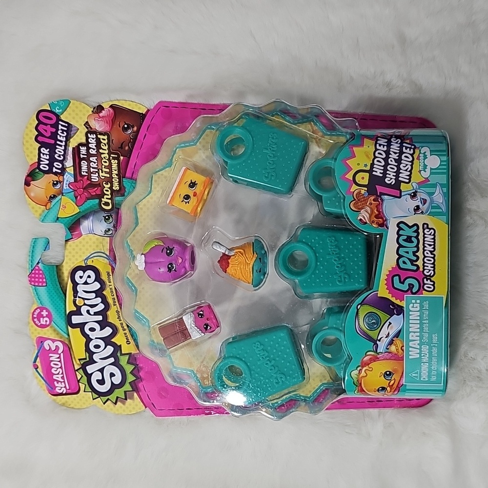 SHOPKINS Season 3-  5 Pack includes 1 Mystery Shopkin Inside #21